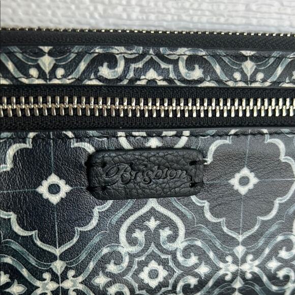 Brighton Black and White Geometric Wallet - Picture 2 of 9